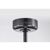 Dariin 28.3" 6-Light Indoor Matte Black Finish Ceiling Fan DL03P02IS #4