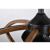 Dariin 28.3" 6-Light Indoor Matte Black Finish Ceiling Fan DL03P02IS #5