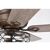 Dillon 52" 3-Light Indoor Brown Faux Wood Grain Finish Ceiling Fan CFL-8496REMO-BR #5
