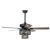 Hasna 52" 4-Light Indoor Matte Black Finish Ceiling Fan AL03P01MB #3