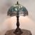 Lashele Tiffany Style Table Lamp Green Dragonfly with Metal Lamp Stand QT-12012 #2