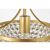 Laverna 9.4" 1-Light Indoor Satin Gold Finish Semi-Flush Mount Ceiling Light 6001-1SF #5