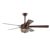 Laylani 52" 2-Light Indoor Antique Copper Finish Ceiling Fan AY14Y14AC #3