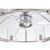 Luciala 28" 6-Light Indoor Satin Silver Finish Ceiling Fan DL01P13SN #6