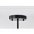 Medeia 11" 1-Light Indoor Matte Black Finish Pendant Light FD10026-1RI #4