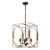 Regulus 14" 4-Light Indoor Weathered White Finish Chandelier PD024-4RS #3