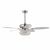 Shelby 52" 3-Light Indoor Chrome Finish Ceiling Fan CFL-8502REMO-CH #3