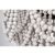 Siona 18" 4-Light Indoor Weathered White and Rustic Black Finish Chandelier PD032-4 #6