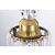 Sree 6" 1-Light Indoor Matte Black and Brass Finish Pendant 3001-1P #5