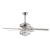 Turner 52" 3-Light Indoor Chrome Finish Ceiling Fan AY12Y12CR #3