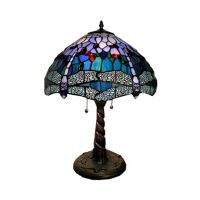 Tiffany Style Dragonfly Lamp WHT008