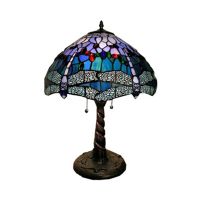 Tiffany-style Dragonfly Lamp WHT008
