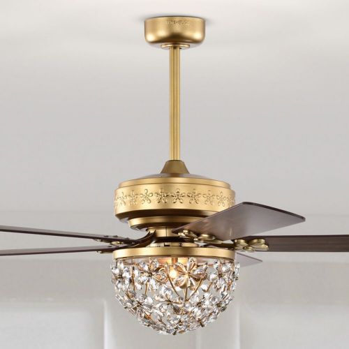 Naja 52" 2-Light Indoor Satin Gold Finish Chandelier AW01W02AG