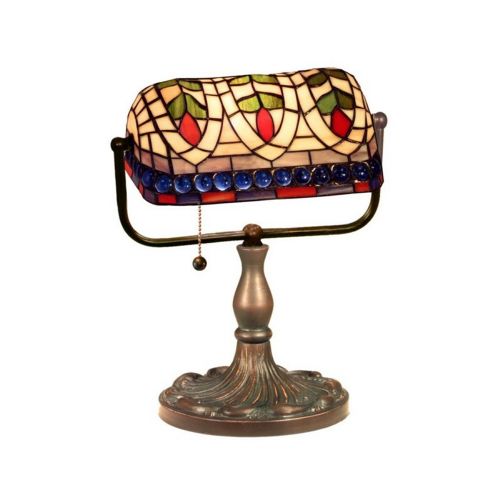 Tiffany Style Art Glass Desk Lamp KS20-MB50
