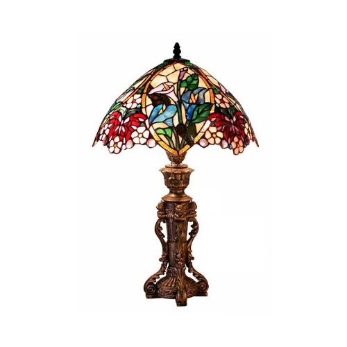 Tiffany Style Floral Design Table Lamp 2848-BB818