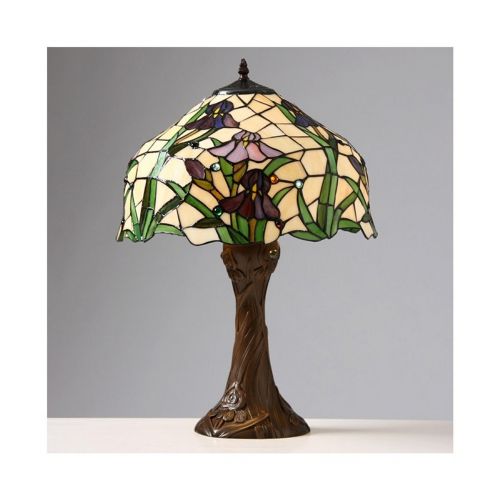Tiffany Style Iris Table Lamp 2380-BB664