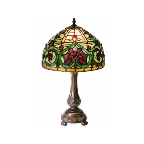 Tiffany Style Jeweled Petite Table Lamp 1669-MB163