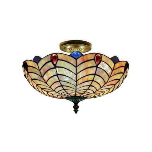 Tiffany Style Shell Ceiling Lamp 1977-SF104