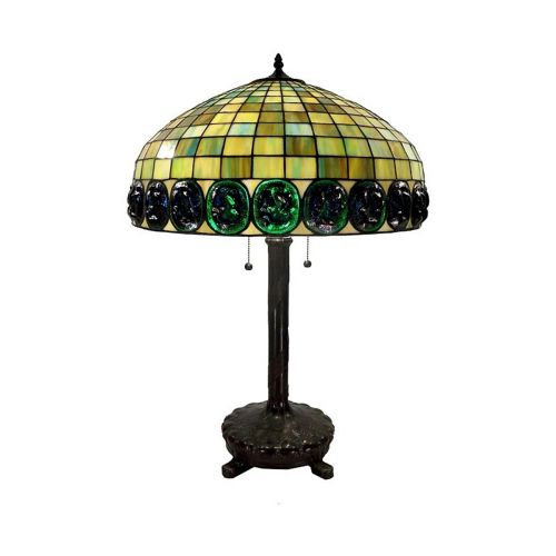 Tiffany Style Turtle Back Table Lamp ZLB35-PS136G