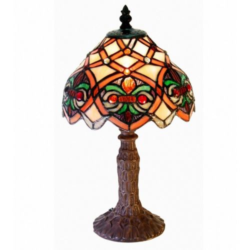 Tiffany-style Small Arielle Accent Lamp 3148-SB33