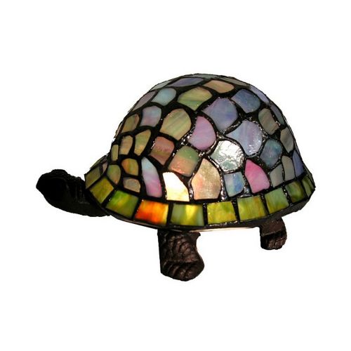 Tiffany-style Turtle Accent Lamp TN07B113