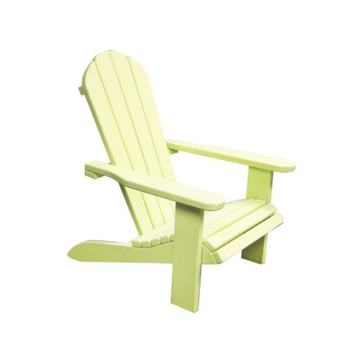 Kids Wooden Outdoor Chair - Yellow 11105