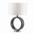 Tracey Ring 24" Table Lamp in Charcoal Gray and Brushed Nickel 1011067 #2