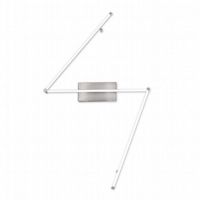 Flaven 4" Hardwired Wall Sconce Wall Decor in Satin Nickel 3111470SN