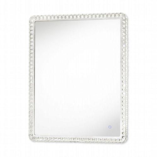 Marilyn Illuminated 40" Mirror Rectangular Large Chrome 4111293CH