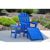 Traditional Recycled Plastic Ottoman For Adirondack Chairs FF-PBADTRAOT #7