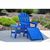 Traditional Recycled Plastic Ottoman For Adirondack Chairs FF-PBATRAOT #7
