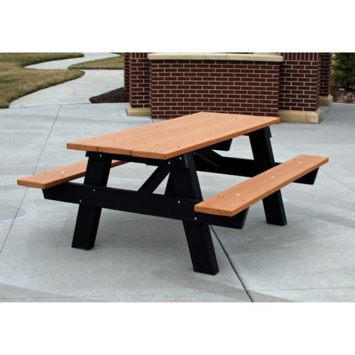 A Frame Resinwood Picnic Bench and Table 6 Feet FF-PB-APIC6