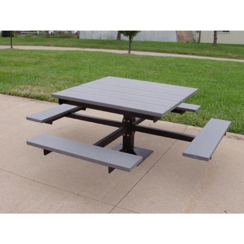 T-Table Resinwood Picnic Bench and Table 4 Feet FF-PB4-BFSPIC