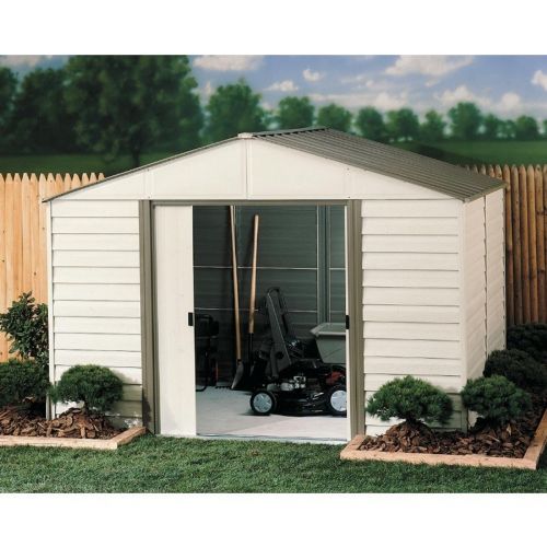 Arrow Vinyl Milford 10 × 12 Standard Shed VM1012