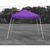 10 × 10 SL Pop-up Canopy, Purple Cover, Black Roller Bag 22702 #2