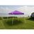 10 × 10 SL Pop-up Canopy, Purple Cover, Black Roller Bag 22702 #5