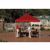 10x10 ST Pop-up Canopy, Red Cover, Black Roller Bag 22561 #2