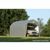 Barn Style Storage Shelter, 2" Frame, Gray Cover 12 × 24 × 11 ft. 90153 #2