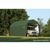 Barn Style Storage Shelter, 2" Frame, Green Cover 12 × 24 × 11 ft. 90154 #2