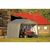 Peak Style Storage Shed, 1-3/8" Frame, Gray Cover 10×10×8 70333 #3
