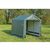 Peak Style Storage Shed, 1-3/8" Frame, Gray Cover 8 × 8 × 8 70423 #4