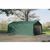 Peak Style Storage Shelter, 1-5/8" Frame, Green Cover 13 × 20 × 10 ft. 73442 #3