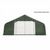 Peak Style Storage Shelter, 2-3/8" Frame, Green Cover 28 × 20 × 16 ft. 86044 #2