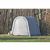 Round Style Storage Shelter, 1-5/8" Frame, Gray Cover 10 × 8 × 8 ft. 77803 #2