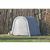 Round Style Storage Shelter, 1-5/8" Frame, Gray Cover 11 × 16 × 10 ft. 77821 #2