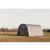 Round Style Storage Shelter, 1-5/8" Frame, Gray Cover 13 × 24 × 10 ft. 74332 #3