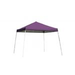 12 × 12 SL Pop-up Canopy, Purple Cover, Black Roller Bag 22076