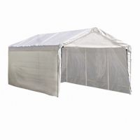 10 × 20 ft. White Canopy Enclosure Kit, Fits 2" Frame 25875
