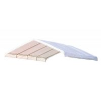 12 × 26 ft. White Canopy Replacement Cover, Fits 2" Frame 10059