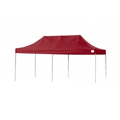 10x20 ST Pop-up Canopy, Red Cover, Black Roller Bag 22537